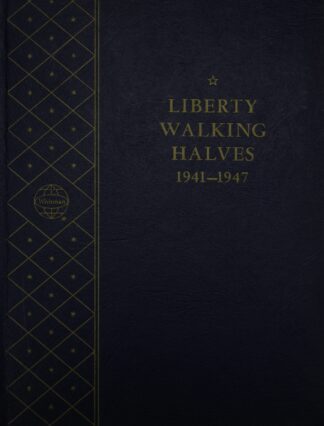 1941-1947 Liberty Walking Half Dollar Complete Collection 20 Coins in a Whitman Bookshelf Album