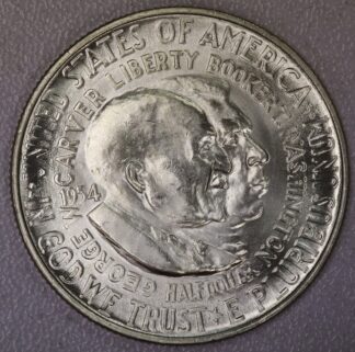 Auction- 1954 George Washington Carver Commemorative Half Dollar