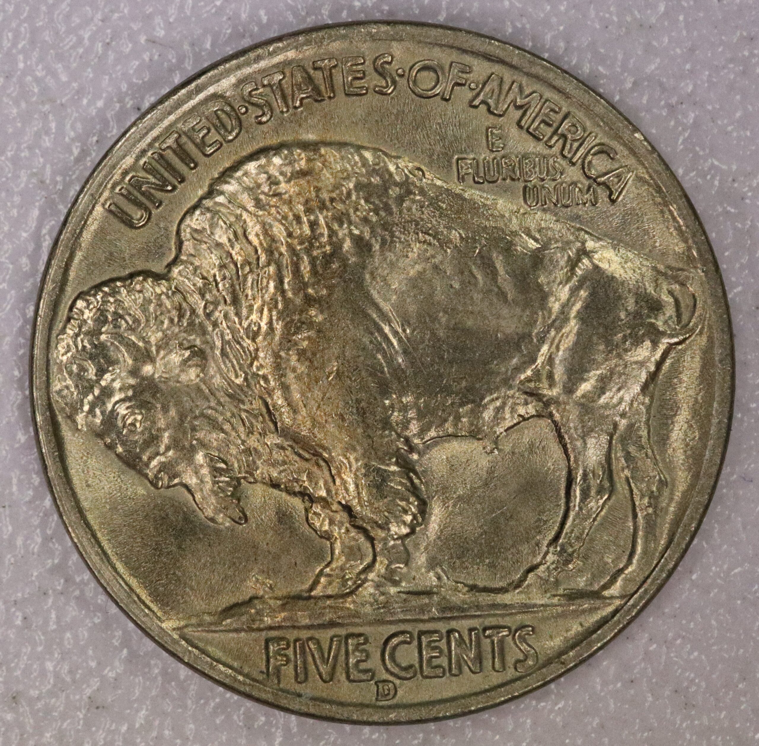 Auction- 1938-D Buffalo Nickel - Image 2