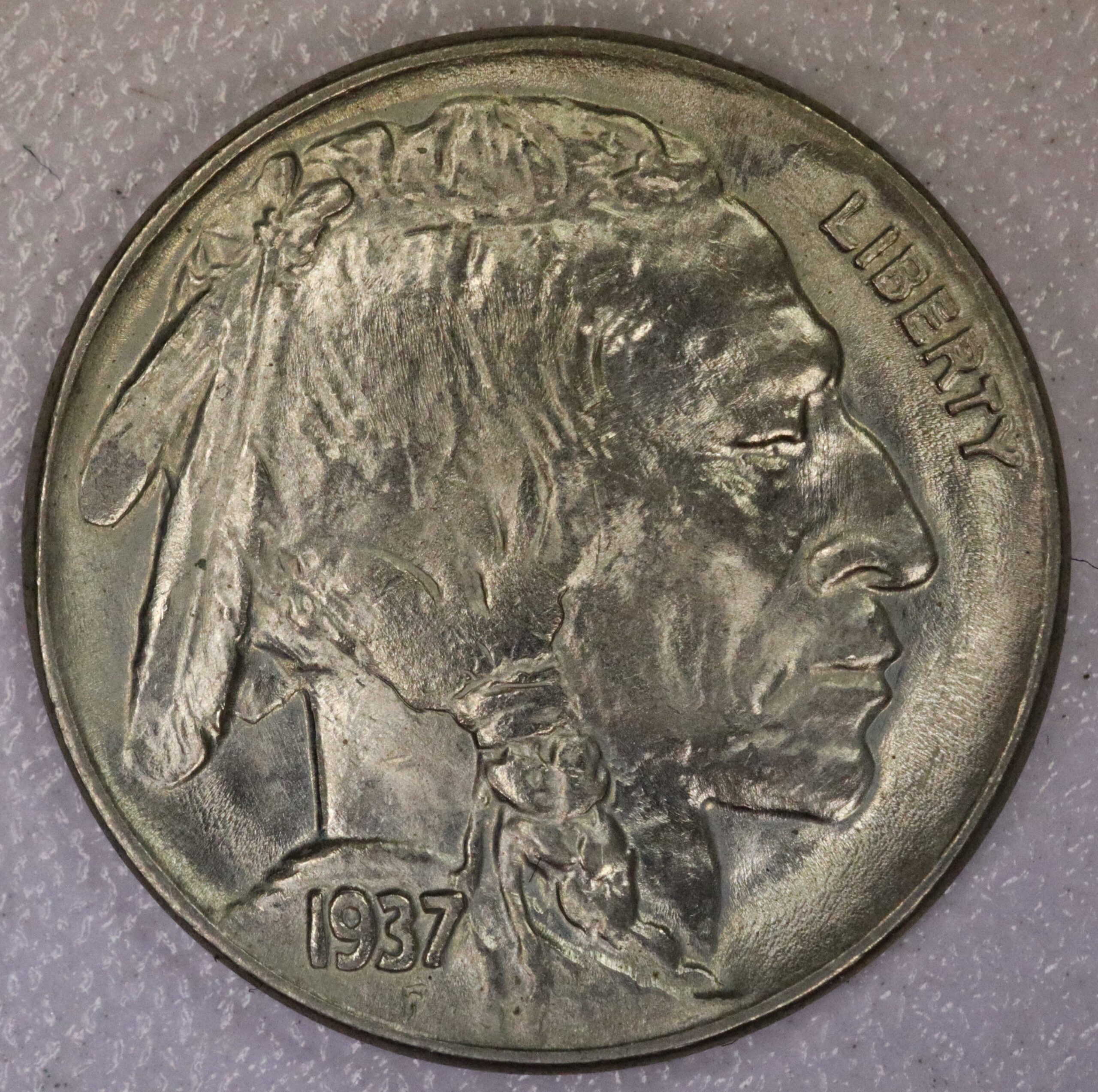 Auction- 1937 Buffalo Nickel