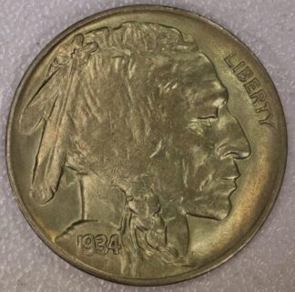 Auction- 1934-D Buffalo Nickel