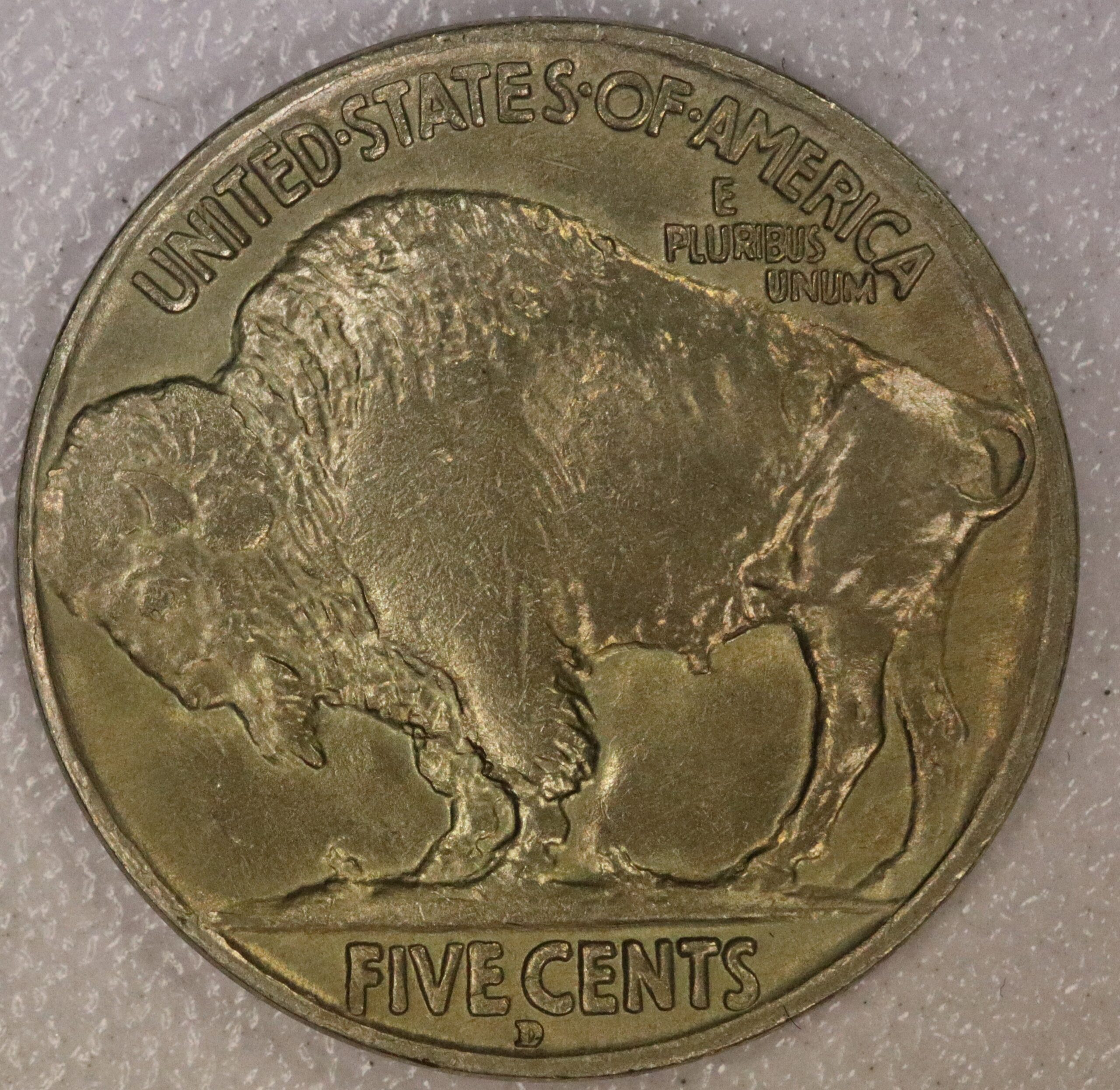 Auction- 1934-D Buffalo Nickel - Image 2