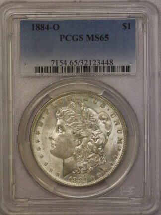 1884-O Morgan Dollar PCGS MS65
