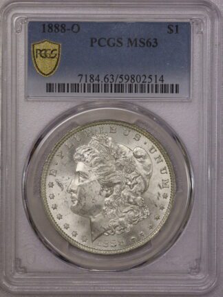 1888-O Morgan Dollar PCGS MS63
