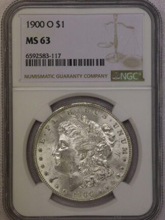 1900-O Morgan Dollar NGC MS63