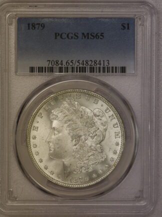 1879 Morgan Dollar PCGS MS65