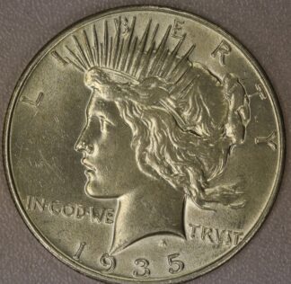 Auction- 1935 Peace Dollar