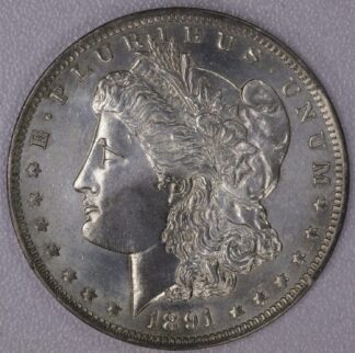 AUCTION- 1891-O Morgan Silver Dollar Cleaned