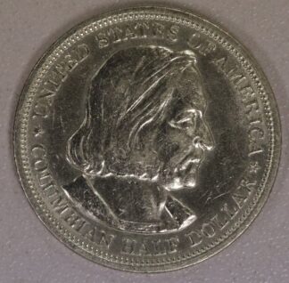 Auction- 1892 Columbian Expo Half Dollar, Cleaned