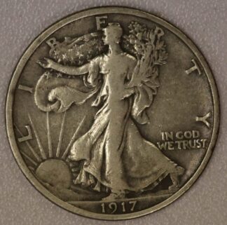 1917 Walking Liberty Half Dollar Fine