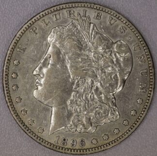 1896-S Morgan Silver Dollar XF Cleaned