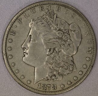 1878-CC Morgan Silver Dollar Very Fine