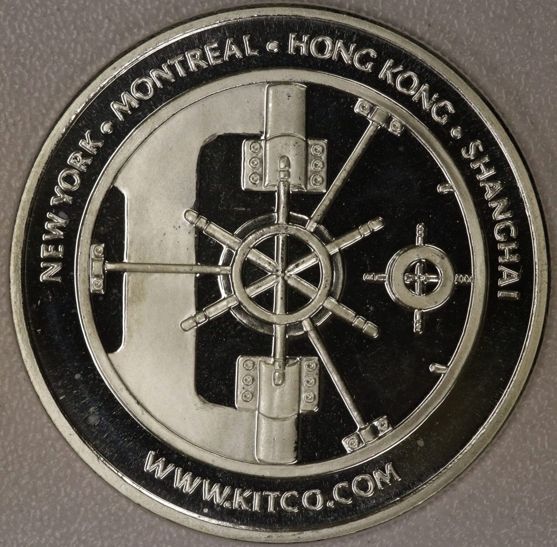 AUCTION- 2010 Kitco .9999 Fine Silver One Troy Ounce Round - Image 2