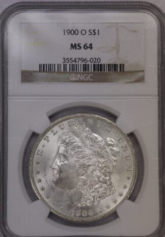 1900-O Morgan Dollar NGC MS64