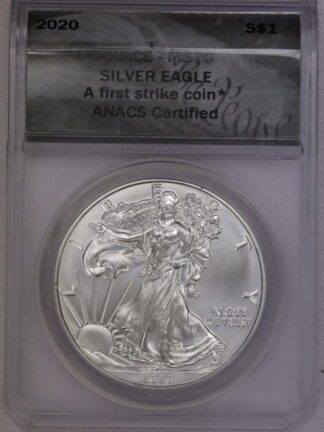 2020 Silver Eagle ANACS MS70