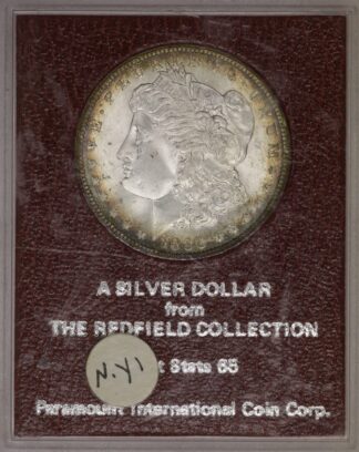 1896 Morgan Silver Dollar Redfield Collection Holder #2