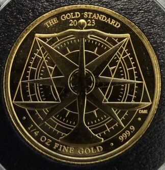 2023 Great Britain 25 Pounds 1/4 oz Gold .999 Fine