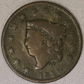 AUCTION-   1819 Matron Head Large Cent