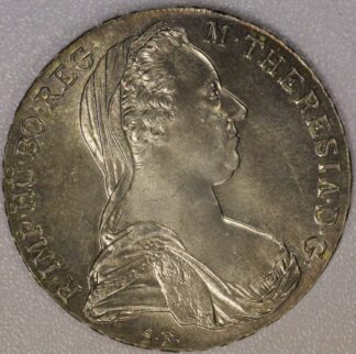 AUCTION-  1780 Austria Maria Theresa Thaler Restrike .720 Silver