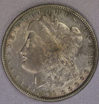 Auction- 1891-O Morgan Dollar