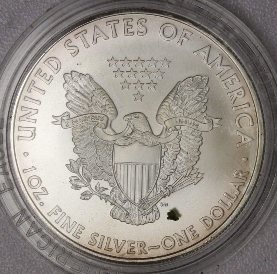 AUCTION- 2010 American Silver Eagle Toned OGP - Image 2