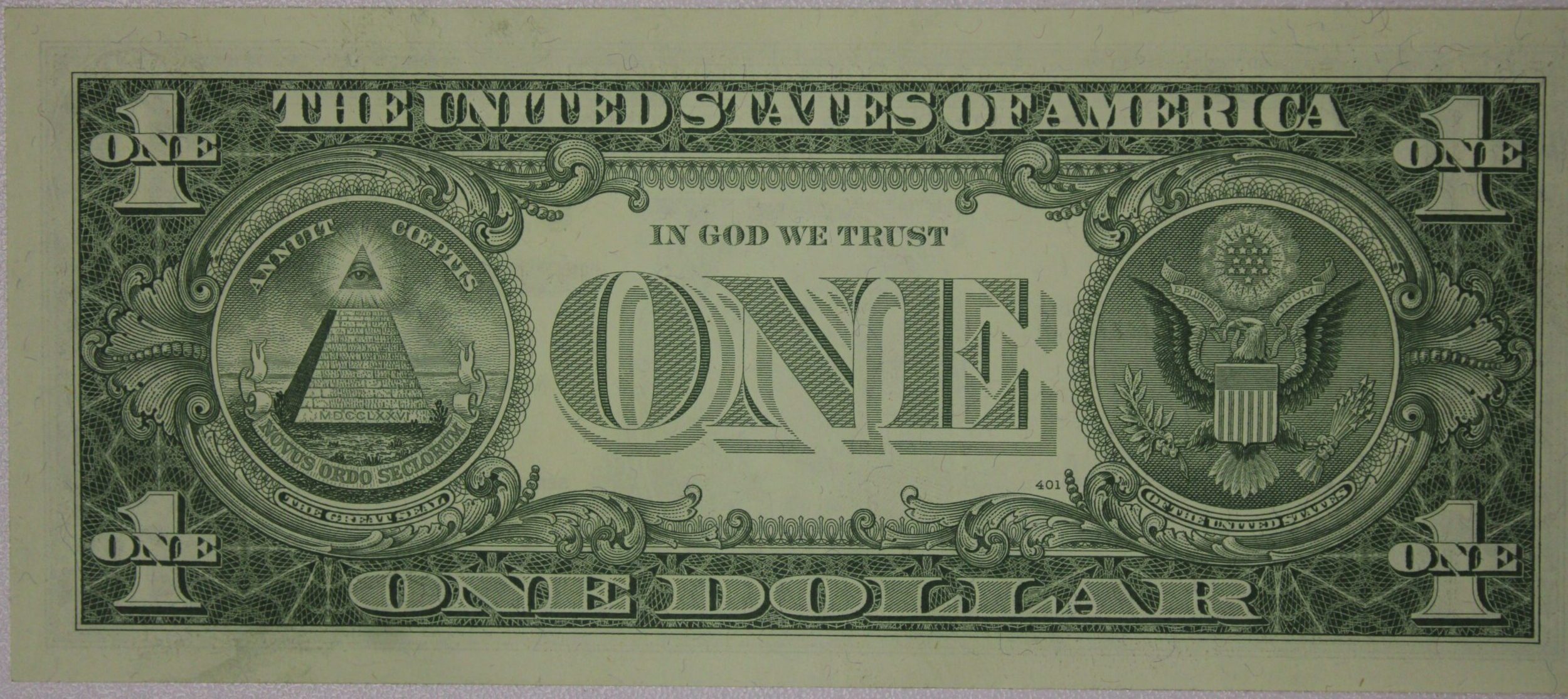 AUCTION- 1957-A One Dollar Silver Certificate Crisp Uncirculated - Image 2