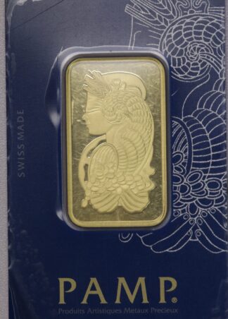 PAMP Gold Bar 1 Ounce Fine Gold 999.9 Pure In Original Packaging