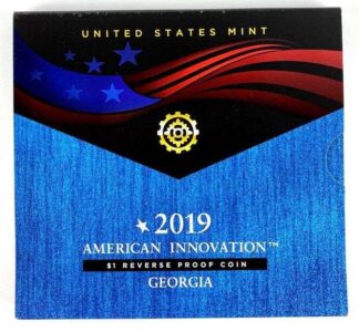 2020 S American Innovation $1 Coin Reverse Proof Set - Georgia