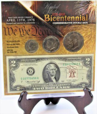 1976 Bicentennial Commemorative Double Date Coin Set