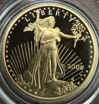 2006 Gold Eagle $10 Eagle 1/4 th Ounce Proof Capsule Only