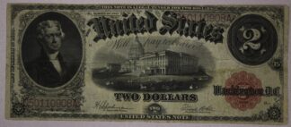 1917 Two Dollar Legal Tender United States Note