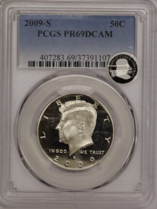 2009-S Clad Proof Kennedy Half Dollar PCGS PR69 DCAM