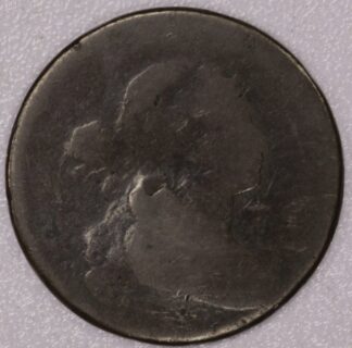 AUCTION-   1802? Draped Bust Large Cent Poor Condition