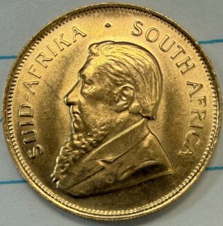 1981 South African Gold Krugerrand 1/2 oz Fine Gold