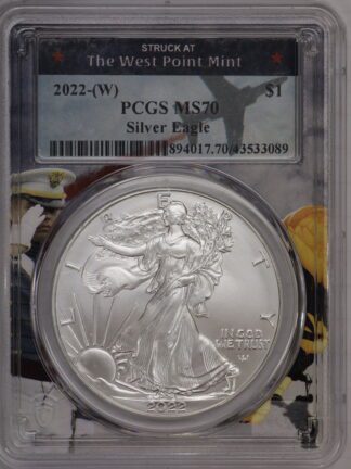 2022-W Silver Eagle PCGS MS70