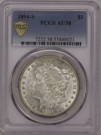 1894 S Morgan Dollar PCGS AU58