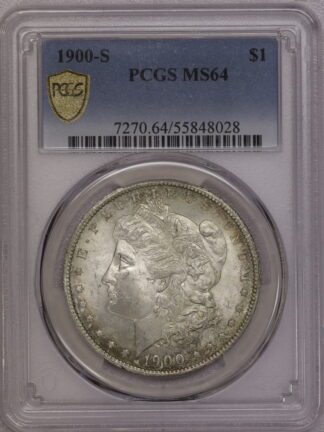 1900 S Morgan Dollar MS64 PCGS