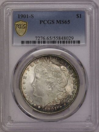 1901 S Morgan Dollar MS65 PCGS