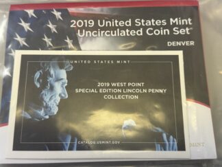 2019 Uncirculated Mint Set with West Point Lincoln Cent