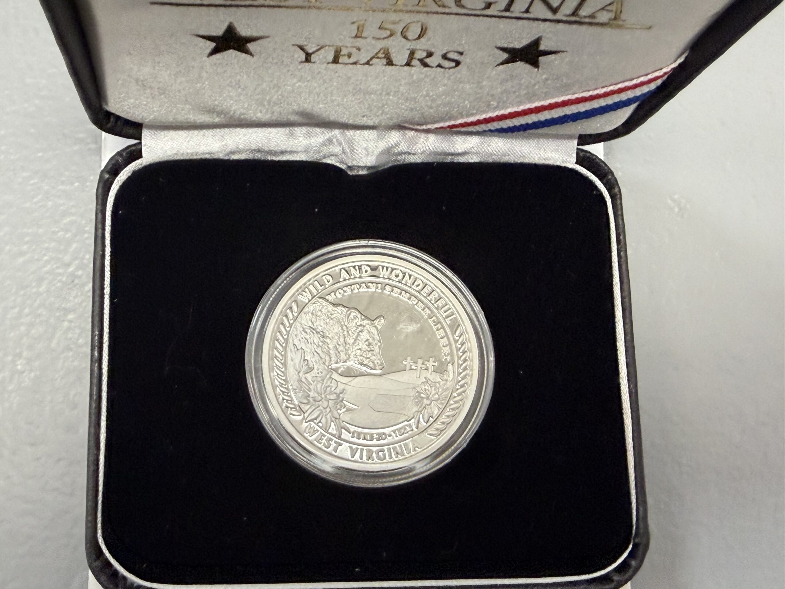 Auction-Two (2) West Virginia Silver Rounds, Northwest Mint. 2 oz .999 Silver - Image 2