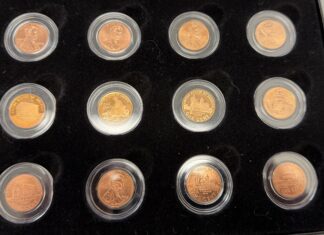 Auction-2009 Lincoln Cent Unc and Proof Group