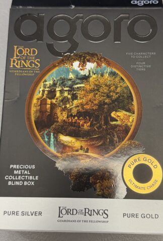 Auction-Agoro Lord of the Rings Legolas Precious Metals Collectible .5 Gram Pure Silver