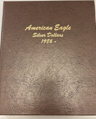 (1) Set of 1986-2021 Uncirculated American Silver Eagles in Dansco Book, 36 Coins