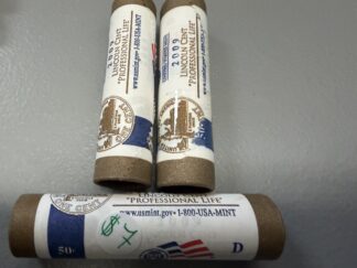 (1) 2009-D Professional Life Lincoln Cent Roll, Original Government Wrapping