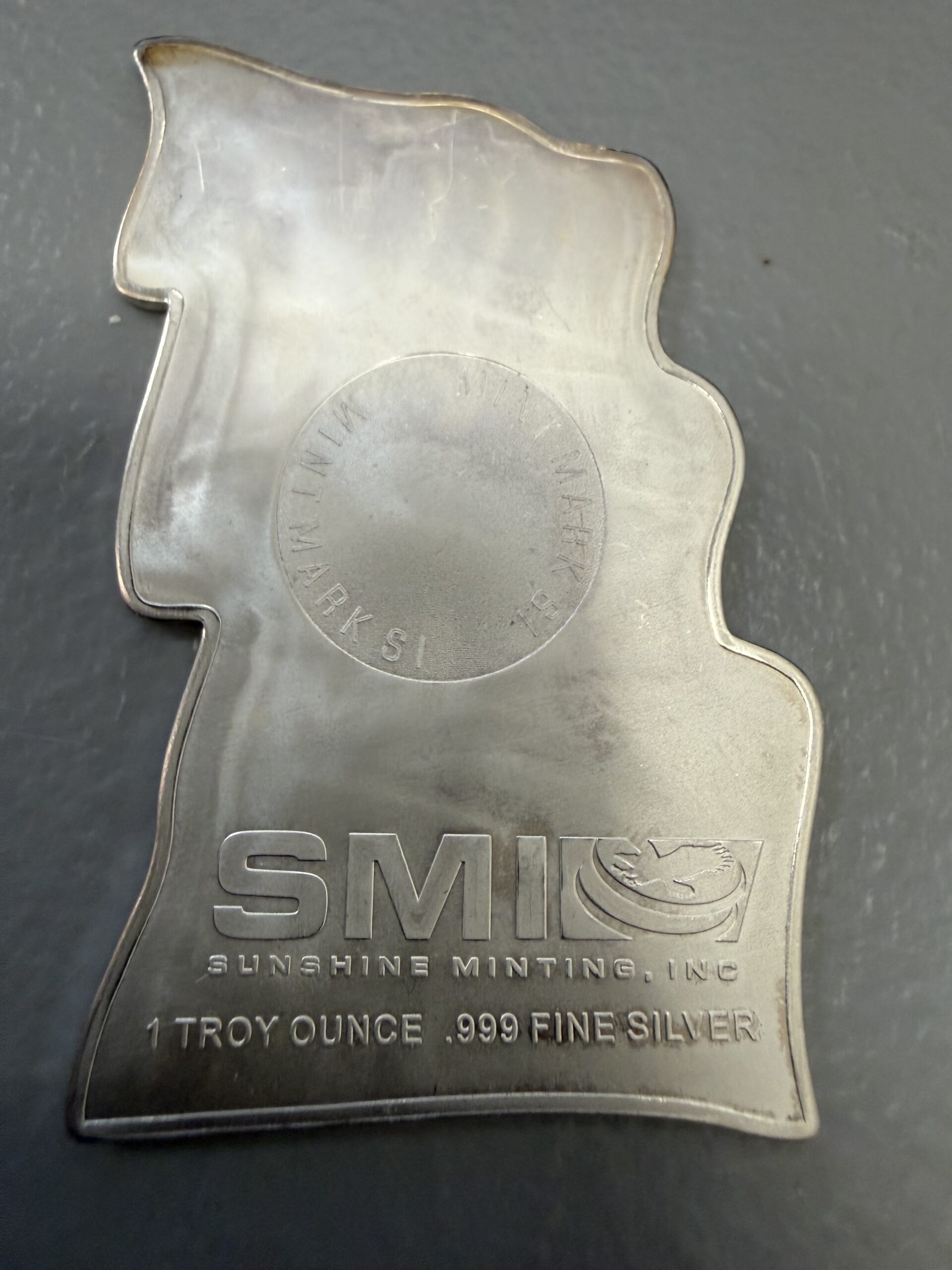 Auction- One Ounce Silver American Flag - Image 2