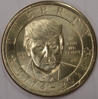 2026 Trump Dollar With 4th July Privy Mark UNC