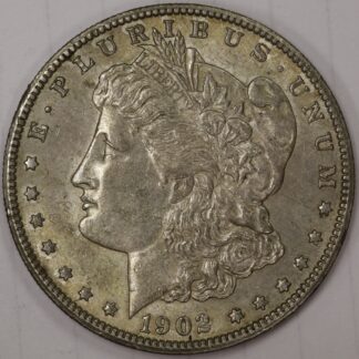 1902 S Morgan Dollar AU