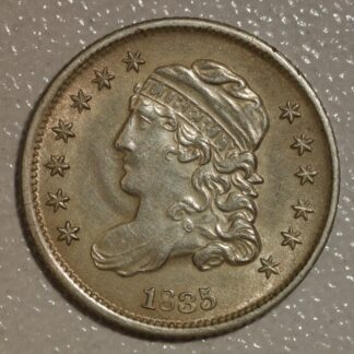 Auction- 1835 Half Dime Was SEGS Graded MS-61   Nice Coin