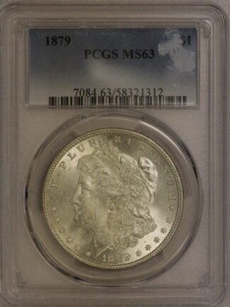 1879 Morgan Dollar PCGS MS63