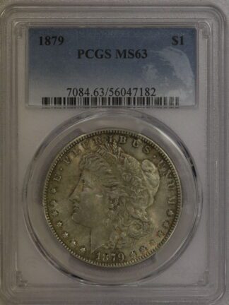 Auction- 1879 Morgan Dollar PCGS MS63